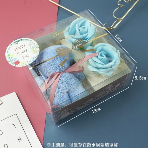 Festival Gift Towel Bear Gift Box Teachers Day Gift Soap Fl