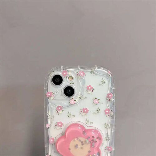 Floral Flower Bracket Case ver for  Galaxy S24 FE S25 S22 S2