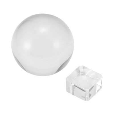 30mm-100mm Crystal Ball Quartz Glass Clear Ball Spheres Glas