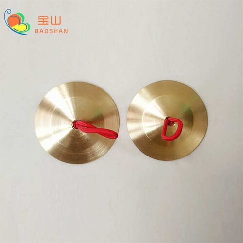 Copper cymbals, stainless iron cymbals, early childhood edu