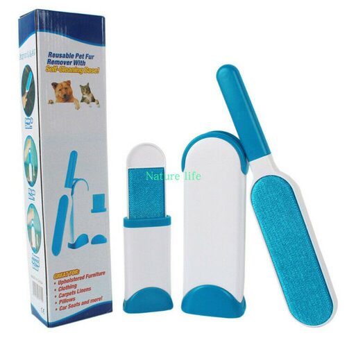 Pet Dog Cat Hair Brush Comb Sofa Fur Lint Clothes Removal