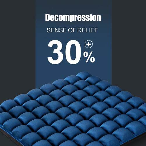 3D Air Pad Seat Cushion Back Cushion For Relieving Back Scia