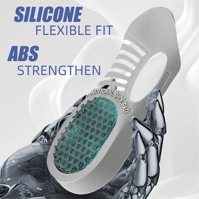 1 Pair Plantar Fasciitis Orthotic Shoe Inserts Arch Support