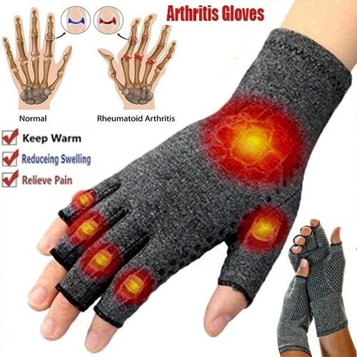 New1Pair Winter Compression Arthritis Gloves Rehabilitation