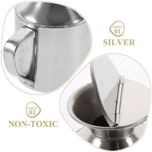 Stainless Steel Oil Pot Household Container Soy Sauce Jug