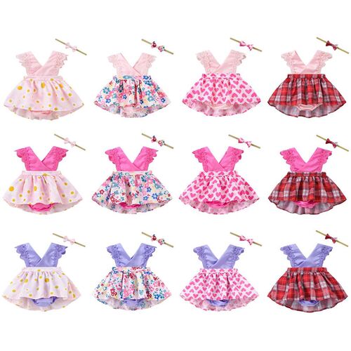 Summer Childrens Skirt Girls Baby Bag Fart Dress Baby Lace