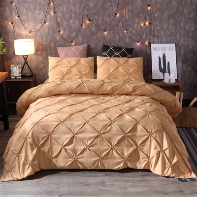 Craft Home Textile Rooftop Solid Color Quilt ver Bedding Thr