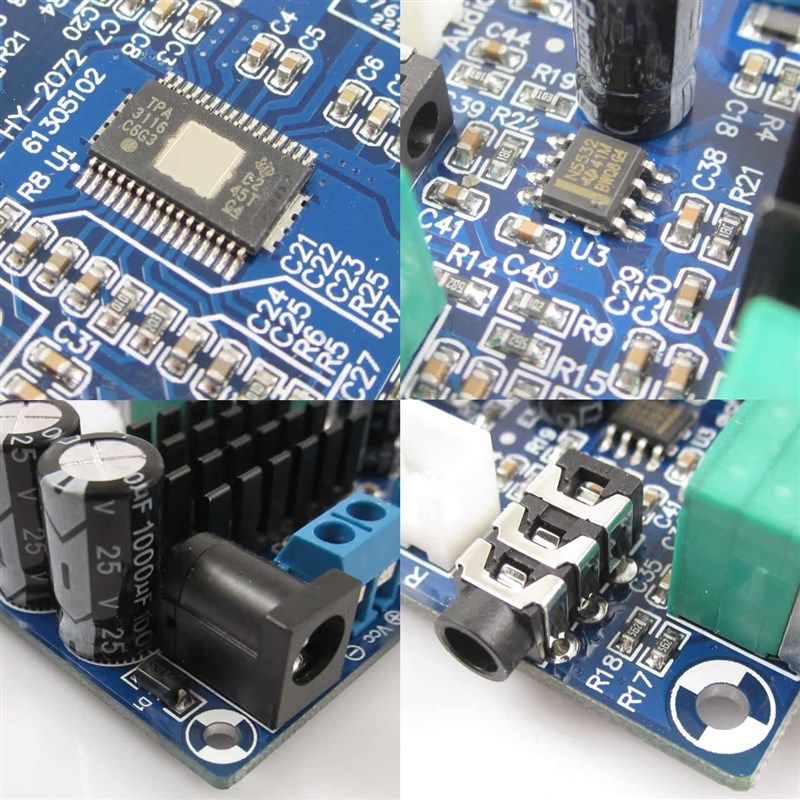 TP11D2立体声HiFi W*2大功率数字功放板 V 2V D类 带音调