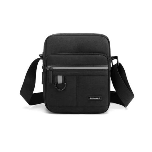 new men canvas bags mini small crossbody bag retro shoulder