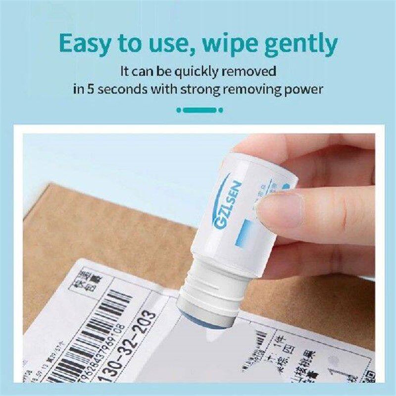1pc Thermal Paper Eraser Pen Parcel Label Data Correction