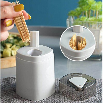 Creative Automatic Toothpick Dispenser for Home Use, Press-T
