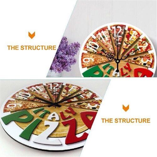 Pizza Wall C Decorative Cs Craft Large Round for