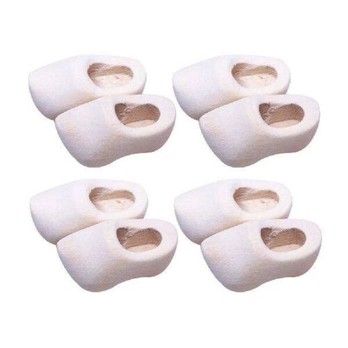4 Pairs Accessories Clogs Child Ornaments for Kids Wooden