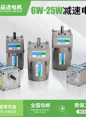 上海品进W15WW微型齿轮减速电机3V单相调速定速