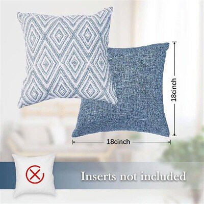 Decorative Throw Pillow Covers Set of 4 Square Couch