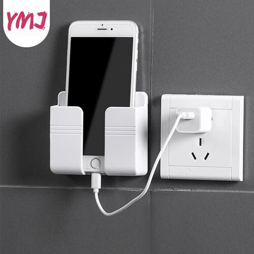 1Pc Wall Mounted Organizer Storage Box Remote Control Mounte