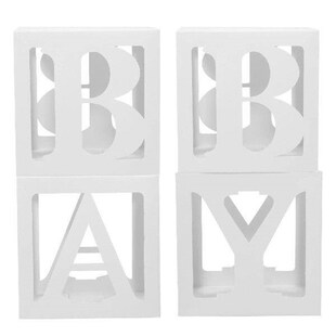 4 Pcs Balloon Box Birthday Decorations Boxes for Weddings