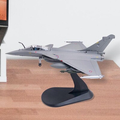 1/100 Scale French Plane Model Fighter Model for Home跨境专