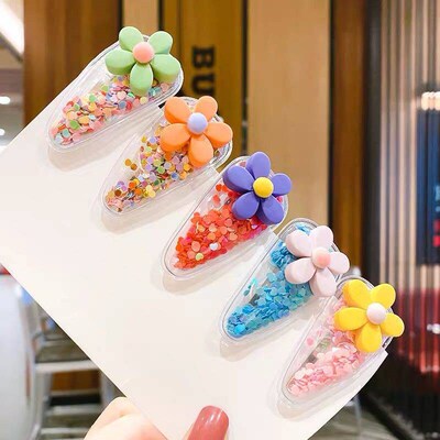 quicksand BB clip children girl hair clip ba princess clip h