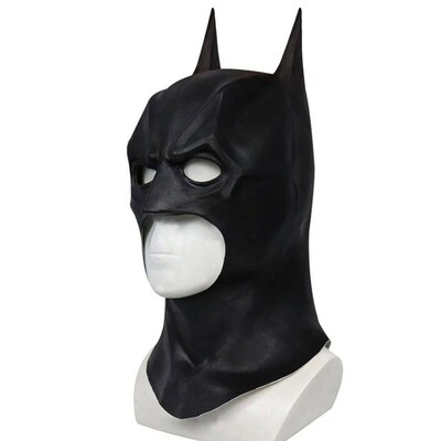 Superhero Bruce Wayne Masks Latex Full Head Batman Mask