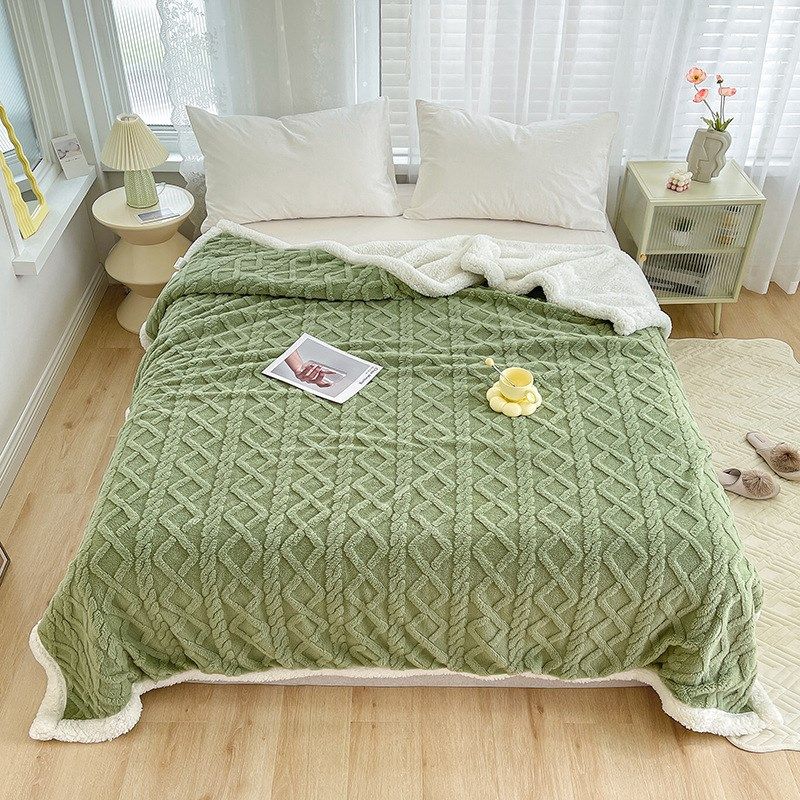 芙绒毛毯加厚面暖绒盖毯办公室午休披肩沙发空调午睡毯,居家布艺,床边毯,淘宝优惠券,粉丝福利购,淘宝优惠卷