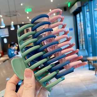 1PC Korean Solid Large Hair Claw Elegant Acrylic Hairpins Ba