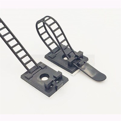 cable tie Mounts 10pcs Cable Clips 18*25 wire clamp Tie Cabl