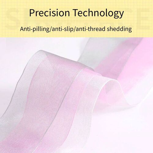 4cm Wider Flat Silk Shoelace Fashion Chiffon Yarn Shoelaces