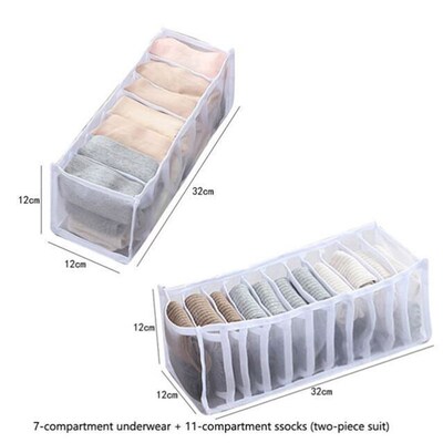 Jeans Clothes Divider Storage Box Closet Drawer Thick Pants