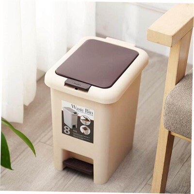 Rubbish Can Kitchen with Press Lid Garbage Bin 带盖子垃圾桶