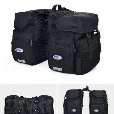 Bicycle and motorcycle saddle bag, travel waterproof bicycle