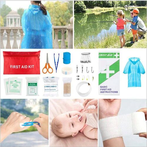 Emergency Survival First Aid Kit Military Tactical Admin Pou