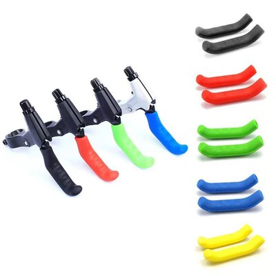 1Pair Bicycle Brake Handle ver Silicone Grips Bike Handlebar
