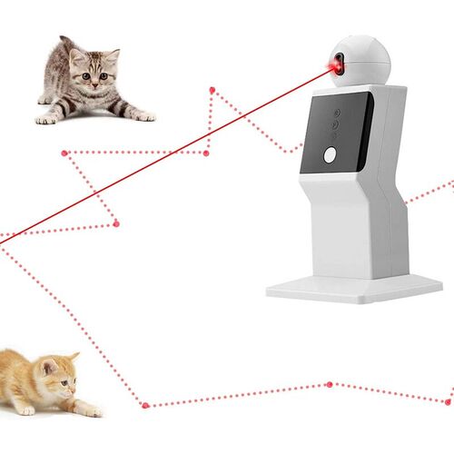 ATUBAN Cat Laser Toy Automatic,Random Moving Interactive Las