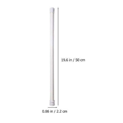 Hanging Rod Plastic Closet Tension Pole Hole-free