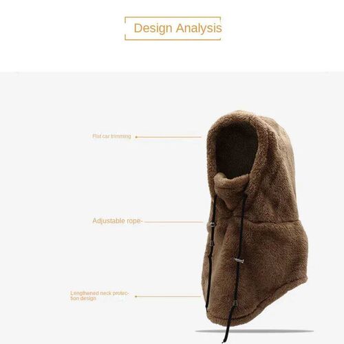 High Polar Fleece Balaclava Winter Ski Windproof Cap Outdoor
