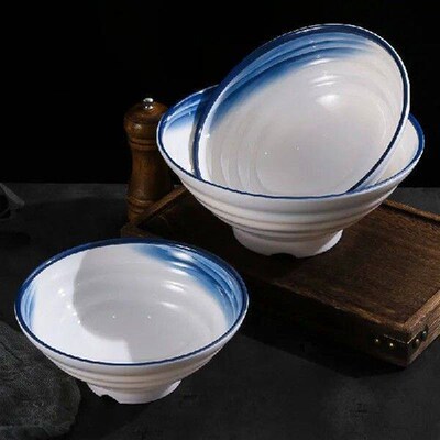 Special Ramen Bowl for Melamine Plastic Beef Soup Bowl