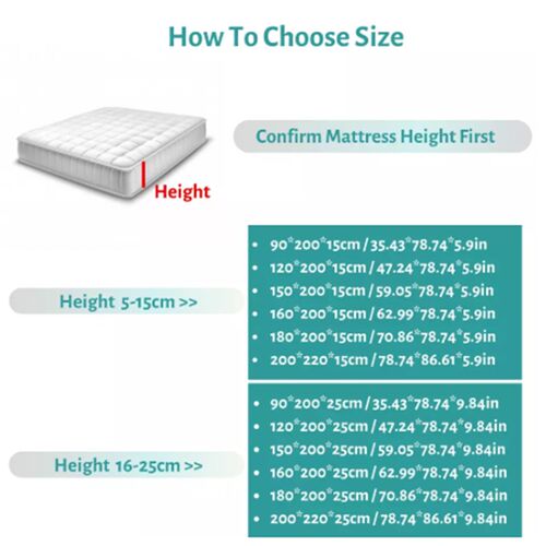 Mattress Cover Queen Size fitted sheet Bed Cover pillow case