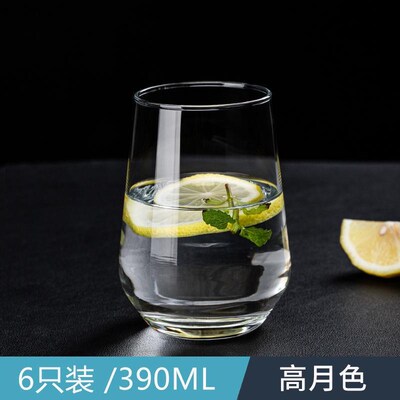 glass set: use 6 juice beer glasses, milk drinking cups,