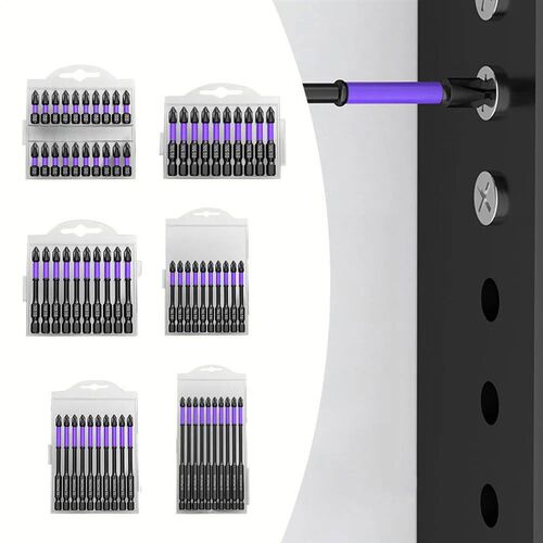 10/20 Pcs PH2-Cross Screwdriver Set Magnetic Batch Head Impa
