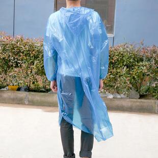 Thickened Disposable Raincoat Set for Adults and Children, T