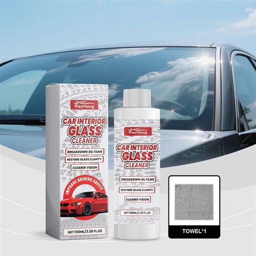 RAYHONG Car Glass Cleaner - Gentle Stain and Oil Film Remove