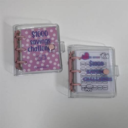 $1000 Savings Challenge Binder Money Saving Reusable Budget