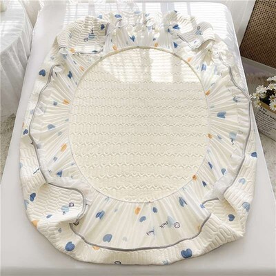 Latex Summer Mat Three-piece Set Bed Cover Bed Cover One-pie