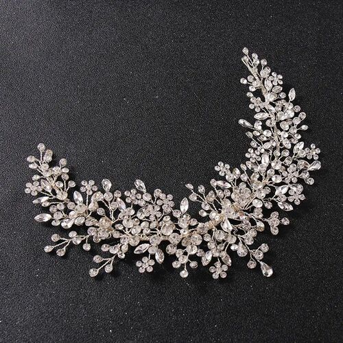 Wedding Hair Vine Bridal Accessories Crystal Pearl Headband