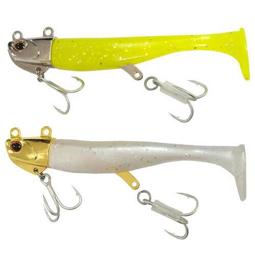 5pcs 24g/105mm Artificial soft Bait Lumious/Glow Mackerel Se