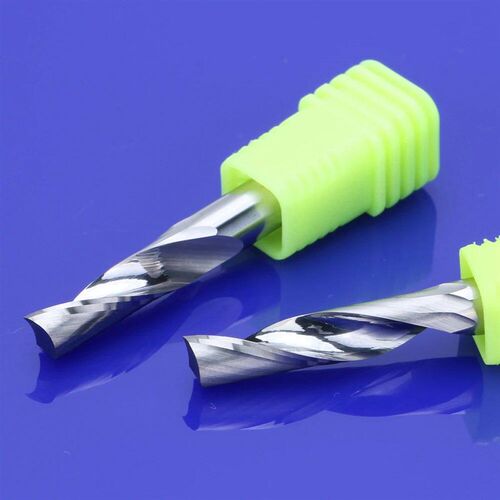 10Pcs 3.175/4/5/6/8/10/12mm Single Flute Milling cutters for