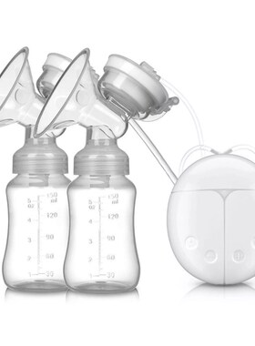 Double Electric USB Breast Pump Powerful Nipple Suction
