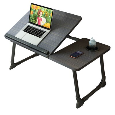 Foldable bed table Study desk laptop table Bay window table