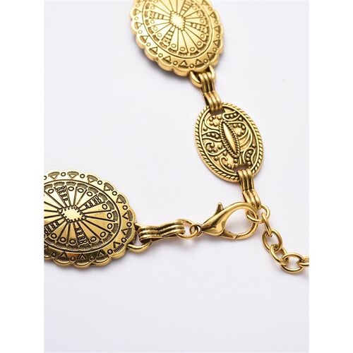 Vintage Western Bohemian Style Waist Chain for Women Antique